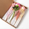 Zijden bloemen roze 4