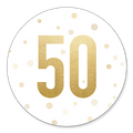 Sluitzegel uitnodiging 50 jaar goud