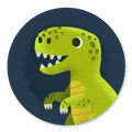Sluitzegel dinosaurus