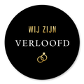 Sluitsticker wij zijn verloofd