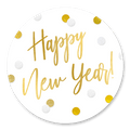 sluitsticker happy new year confetti