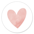 Sluitsticker roze hartje meisje
