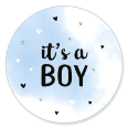 Sluitzegel it's a boy jongen