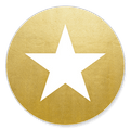 sluitzegel ster goud