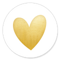 Sluitzegel hartje goud