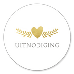 Uitnodiging met takje