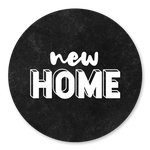 New home zwart wit