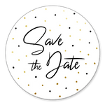 Save the date confetti