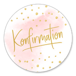 Konfirmation rosa Aquarell