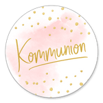 Kommunion rosa Aquarell