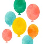 Gekleurde ballonnen