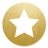 Sluitzegel gouden ster