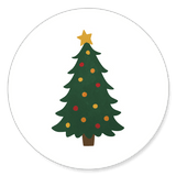 sluitsticker kerstboom