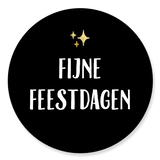sluitsticker fijne feestdagen