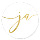 Sluitsticker gouden ja