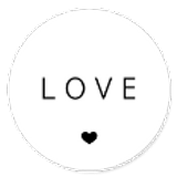 Sluitsticker love