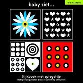 Baby ziet kijkboekje met spiegeltjes