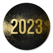 Gouden 2023 op zwart
