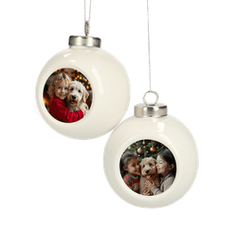 gepersonaliseerde kerstballen