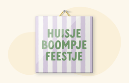 tegeltje van Kaartje2go