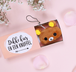 Dikke kus en een knuffel
