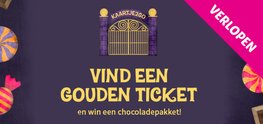 vind een gouden ticket