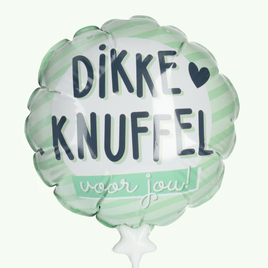 Mini ballon ‘Dikke knuffel’