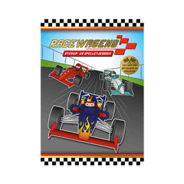 Sticker- en spelletjesboek racewagens