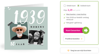 Gratis proefdruk uitnodiging