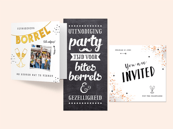 Uitnodiging bedrijfsfeest