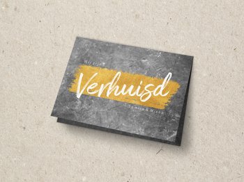 Zakelijke verhuiskaarten