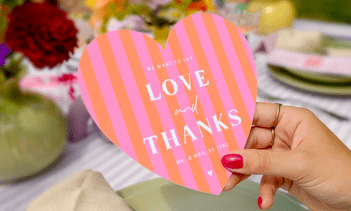 Bedankkaartjes voor de bruiloft