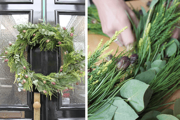 kerstkrans-maken