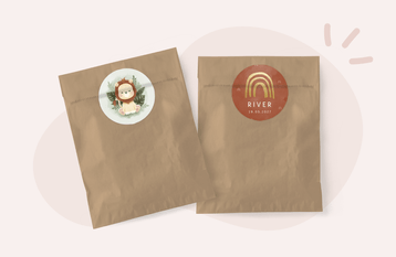 Ronde stickers