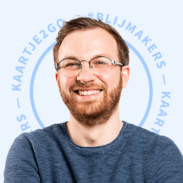 Kaartje2go collega Christian
