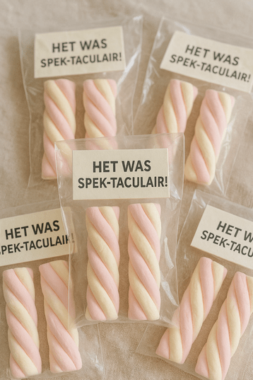 Trouwbedankjes spekkies