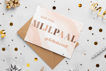 jubileumkaart met gedicht