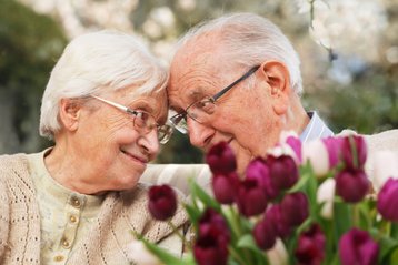 bruidspaar dat 60 jaar getrouwd is