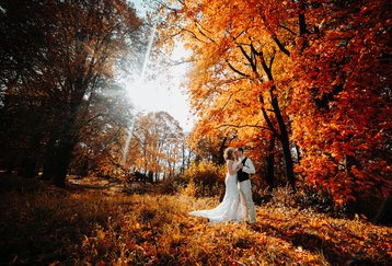 herfst-bruiloft