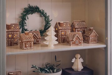 Søstrene Grene kerst 2025 peperkoekhuisjes