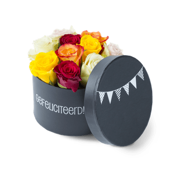 Rozentaart ‘Gefeliciteerd!’