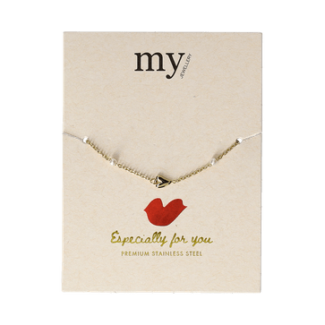 My Jewellery armband hartjes (goudkleur)