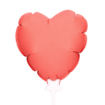 Mini ballon hart