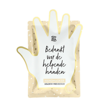 Handmasker ‘bedankt’ 