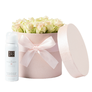 Rozentaart + Rituals cadeauset