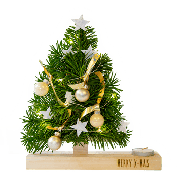 Brievenbus kerstboom