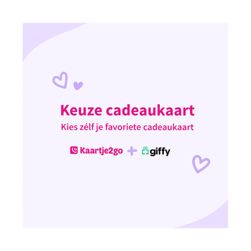 Keuze cadeaukaart € 25