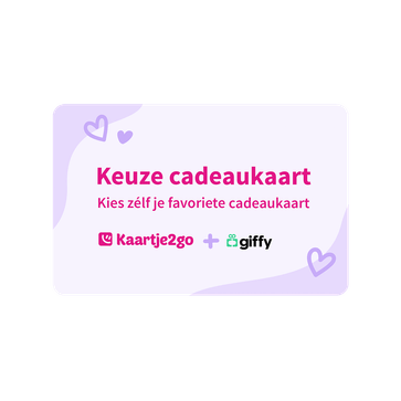 Keuze cadeaukaart € 40