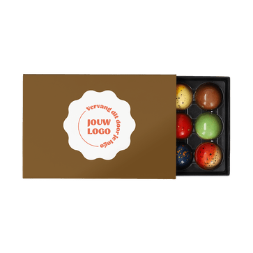 Doosje bonbons met logo