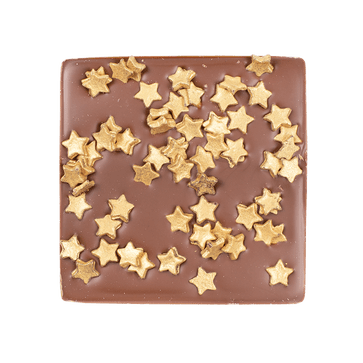 Chocolade chunk met sterren